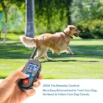 800m Remote Control Electric Shock Bark Stopper Vibration Warning Pet Supplies Electronic Waterproof Collar Dog Training Device - Image 3