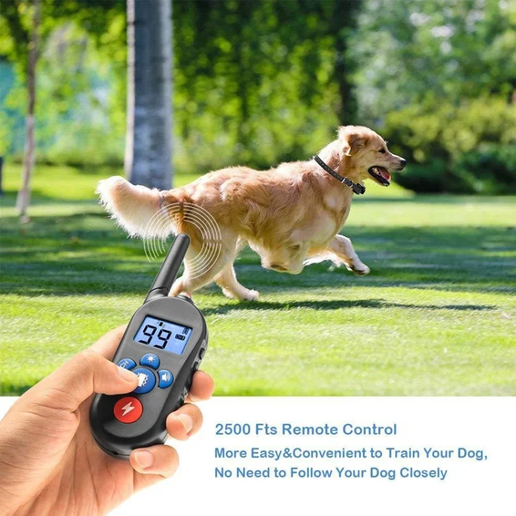 TBD0538876701_B2.webp 800m Remote Control Electric Shock Bark Stopper Vibration Warning Pet Supplies Electronic Waterproof Collar Dog Training Device - Image 3