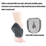 Heel Fatigue Shock Absorption And Warmth Gel Protective Cover - Image 7