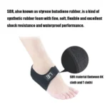 Heel Fatigue Shock Absorption And Warmth Gel Protective Cover - Image 9