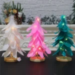Mini Christmas Tree Decoration Window Desktop Christmas Decoration - Image 4