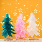 Mini Christmas Tree Decoration Window Desktop Christmas Decoration - Image 5