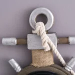 Retro Old Decoration Wall Clock Living Room Wooden Clock Wall Decoration - Image 2