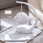 Bird Speaker Night Light Bedroom Bedside Music Desk Lamp - Image 5