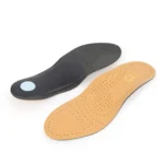1 Pair Breathable Sweat-Absorbing And Shock-Absorbing Leather Arch Correction Insole - Image 3