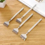 2 PCS Extendable Back Scratcher Stainless Steel Telescopic Anti Itch Claw Massager Extender - Image 3