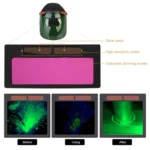Fully Automatic Dimming Flip Welding Helmet Anti-Ultraviolet Argon Arc Welding Glasses - Image 6