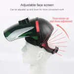 Fully Automatic Dimming Flip Welding Helmet Anti-Ultraviolet Argon Arc Welding Glasses - Image 7