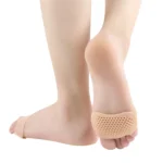 5 Pairs High Heels Honeycomb Sleeve Breathable Anti-Pain Forefoot Pad, Random Color Delivery - Image 6