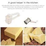Cheese Hand-Cranked Rotary Grater Plastic Multi-Purpose Grater - Image 4