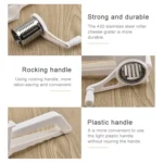 Cheese Hand-Cranked Rotary Grater Plastic Multi-Purpose Grater - Image 5