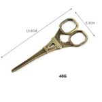 Stainless Steel Eiffel Tower Scissors Handmade Thread Tea Bag Scissors - Image 3