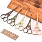 Stainless Steel Eiffel Tower Scissors Handmade Thread Tea Bag Scissors - Image 7