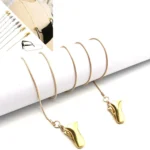 Clip Style Mask Lanyard Chain Glasses Anti-Lost Decorative Rope