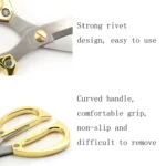 K82 Stainless Steel Alloy Scissors Multifunctional Household Powerful Diamond Scissors - Image 6