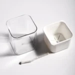 Green Radish Hydroponic Flowerpot Plastic Transparent Non-Porous Plant Automatic Water Absorption  Succulent Flowerpot - Image 2