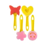 1 Sets Sponge Painting Brush Children Art Painting Seal Tool, Random Style Delivery - Image 3