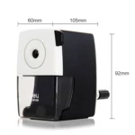 Deli Stationery Pencil Sharpeners Office School Supplies Mechanical Manual Pencil Sharpener - Image 2