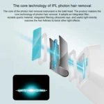 Aimanfun 100000 Flash Professional IPL Epilator Laser Hair Removal Women Painless Threading Hair Remover Machine - Image 10