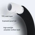 High Pressure Car Wash Water Gun Car Home Dual-Use Tap Water Brushing Car Washing Booster Nozzle Telescopic Hose - Image 3