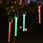 Solar Colorful Hanging Light Outdoor Waterproof LED Light Control Garden Light - Image 6