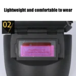 Automatic Darkening Welding Mask Solar Argon Arc Welding Protective Helmet - Image 6