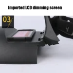 Automatic Darkening Welding Mask Solar Argon Arc Welding Protective Helmet - Image 7