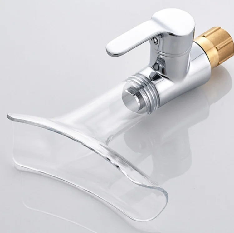 TBD0541002001_B2.webp Bathroom Hot Cold Water Faucet Wine Glass Waterfall Faucet - Image 3