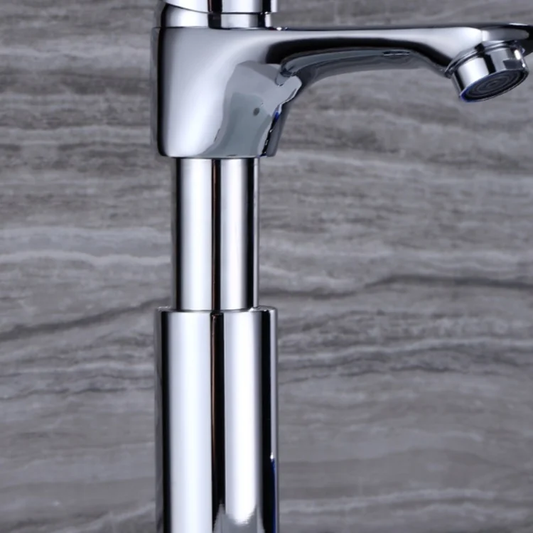 TBD05410021_3.webp All Copper Hot Cold Water Faucet Bathroom Lift Faucet - Image 4