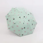 Small Fresh Sun Umbrella Female Sun Umbrella Student Vinyl Three-Fold Simple Dual-Use Sun Umbrella - Image 6