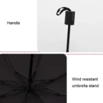 Small Fresh Sun Umbrella Female Sun Umbrella Student Vinyl Three-Fold Simple Dual-Use Sun Umbrella - Image 4