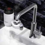 Zoosen Electric Hot Water Faucet Connection Type Instant Hot Water Faucet CN Plug, Style:White + Leak Protection - Image 6