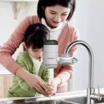 Zoosen Electric Hot Water Faucet Connection Type Instant Hot Water Faucet CN Plug, Style:White + Leak Protection - Image 7