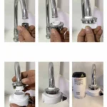 Zoosen Electric Hot Water Faucet Connection Type Instant Hot Water Faucet CN Plug, Style:White + Leak Protection - Image 9