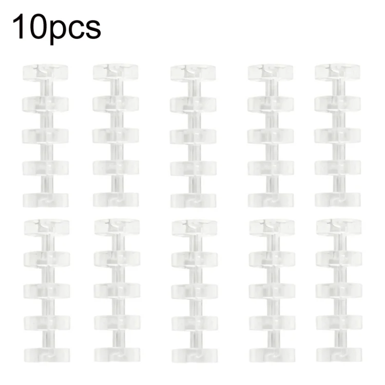 TBD054102901A.webp KW-TRIO5 10pcs Grommet Binder Segmented Plastic Binding Rings - Image 1
