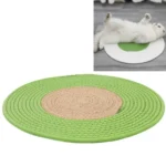 Pet Cat Litter Cotton Thread Woven Cat Grinding Claw Mattress Cool Cat Scratching Blanket