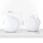 4 PCS Smart Light Control LED Bedroom Mini Night Light Energy-Saving Bedside Lamp, US Plug - Image 6