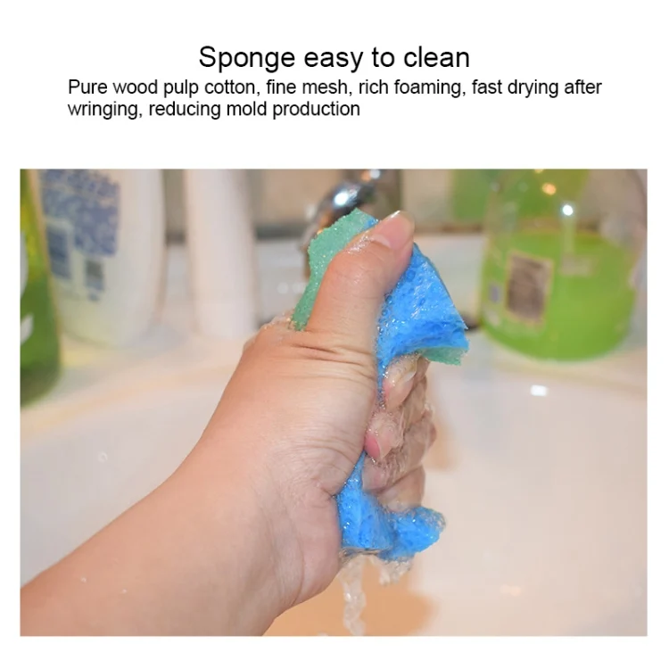 TBD0541227901A_4.webp 6 PCS Household Cleaning Sponge Kitchen Scouring Pad - Image 5