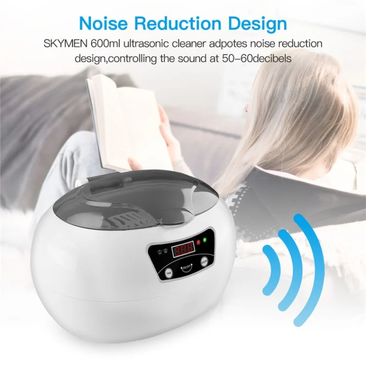 TBD0541475804_B2.webp 35W 600ml Mini Ultrasonic Cleaner Glasses Jewelry Household Ultrasonic Cleaner - Image 3