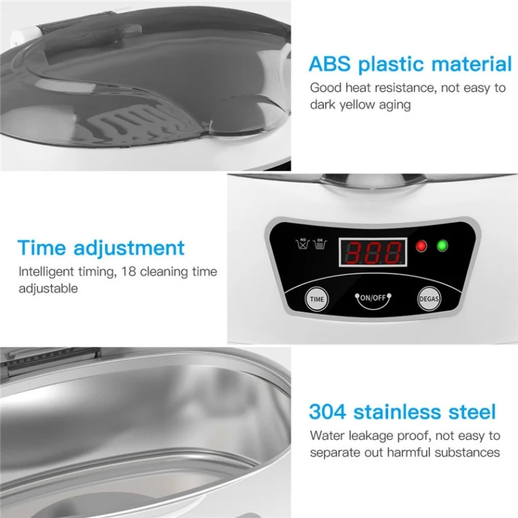 TBD0541475804_B8.webp 35W 600ml Mini Ultrasonic Cleaner Glasses Jewelry Household Ultrasonic Cleaner - Image 9