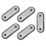 5 PCS MK-095 12/24V 20 LEDs Universal Truck Side Lights Truck Trailer Tail Lights