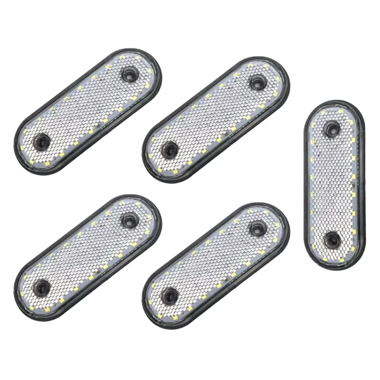 5 PCS MK-095 12/24V 20 LEDs Universal Truck Side Lights Truck Trailer Tail Lights