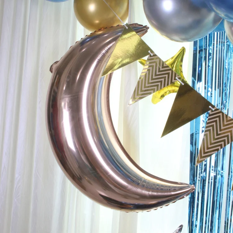 TBD05414799_3.webp Blue Balloon Set Hanging Flag Whiskey Balloon Chain Set Party Decoration Venue Decoration Props - Image 4