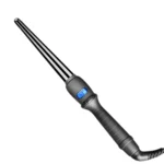 LCD Conical Curling Iron Single Tube Ceramic Glaze Pear Flower Cone - Image 2