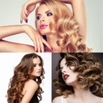 LCD Conical Curling Iron Single Tube Ceramic Glaze Pear Flower Cone - Image 10