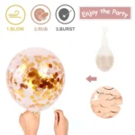 1 Set LOVE Aluminum Foil Balloon Decoration Set Wedding Wedding Wedding Venue Layout Balloons, Style:LOVE + 2 Heart Shape + 5 Sequins 5 Latex - Image 2