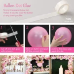 Macron Pink Balloon Decoration Set Proposal Birthday Party Decoration Event Layout - Image 4