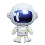 Astronaut Theme Birthday Balloon Decoration Set Starry Sky Rocket Aluminum Film Balloon Children Party Decoration - Image 2