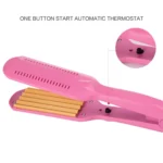 220V Professional Ceramic Corrugated Curling Iron - Image 4