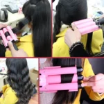 20-32m Automatic Ceramic Perm Splint Hair Curler 3 Barrels Big Wave Hair Curling Iron Tools - Image 11